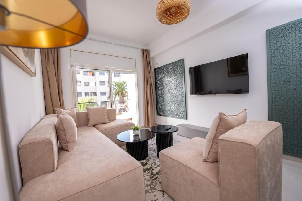Tradition Meets Modern: 2Br Flat In Rabat Hassan Kültér fotó