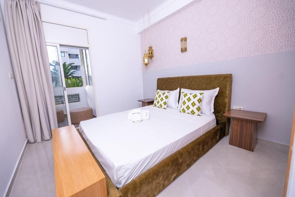 Tradition Meets Modern: 2Br Flat In Rabat Hassan Kültér fotó